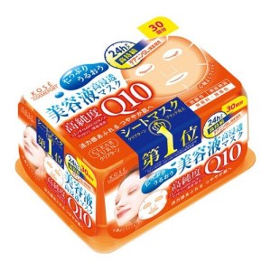 Kose Clear Turn Essence Facial Mask with CoQ10 and Glycerin - 30 masks-600x600