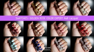GOLDEN-ROSE-COLOR-EXPERT-Nail-Lacquer-Swatches