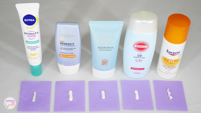 sun-protect-spf-50up-nivea-biore-loreal-suncut-eucerin-oily-skin-02